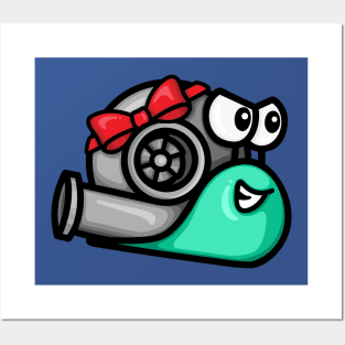 Turbo Snail - Gift Wrapped (Mint) Posters and Art